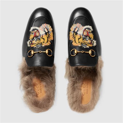 gucci princetown slipper with tiger|gucci princetown slippers nordstrom.